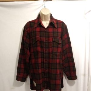 Vintage 1960s Pendleton Virgin Wool Flannel